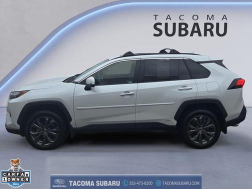Wind Chill Pearl 2024 Toyota RAV4 Hybrid Limited