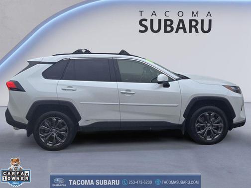 Wind Chill Pearl 2024 Toyota RAV4 Hybrid Limited