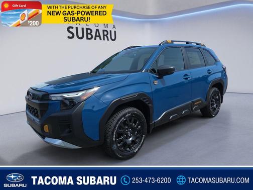Geyser Blue 2026 Subaru Forester Wilderness