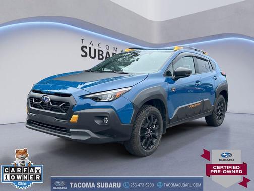 Geyser Blue Pearl 2024 Subaru Crosstrek Wilderness