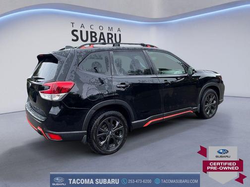 Crystal Black Silica 2021 Subaru Forester Sport