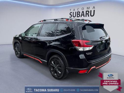 Crystal Black Silica 2021 Subaru Forester Sport