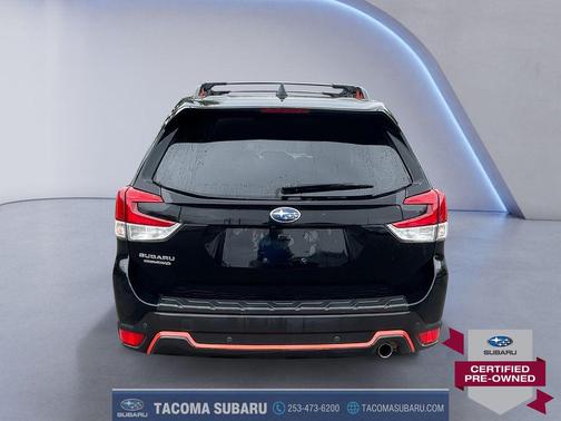 Crystal Black Silica 2021 Subaru Forester Sport
