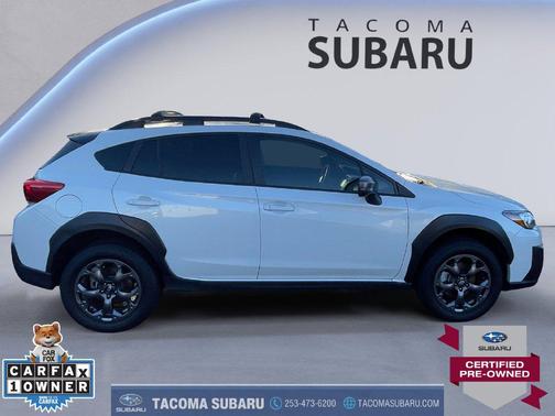 Crystal White Pearl 2021 Subaru Crosstrek Sport