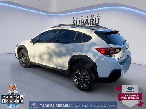Crystal White Pearl 2021 Subaru Crosstrek Sport