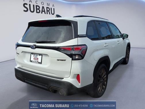 Crystal White Pearl 2025 Subaru Forester Sport