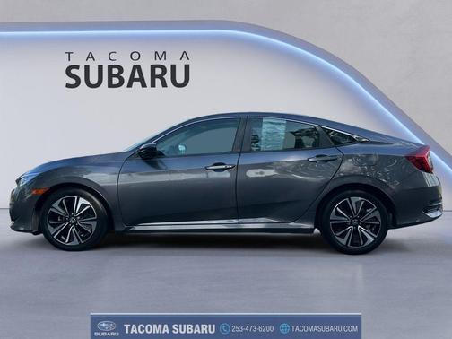 Modern Steel Metallic 2016 Honda Civic EX-T