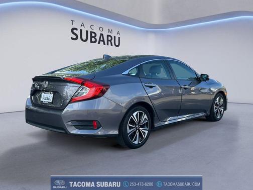 Modern Steel Metallic 2016 Honda Civic EX-T