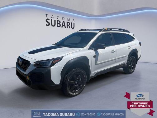 Crystal White Pearl 2025 Subaru Outback Wilderness