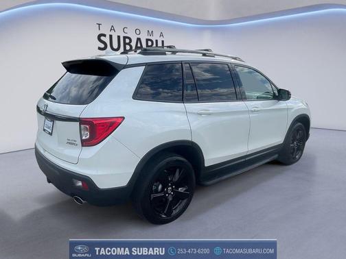 White Diamond Pearl 2019 Honda Passport Elite