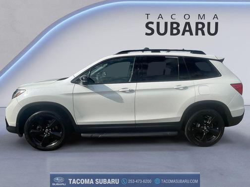 White Diamond Pearl 2019 Honda Passport Elite