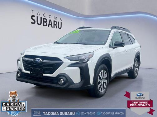 Crystal White Pearl 2025 Subaru Outback Premium