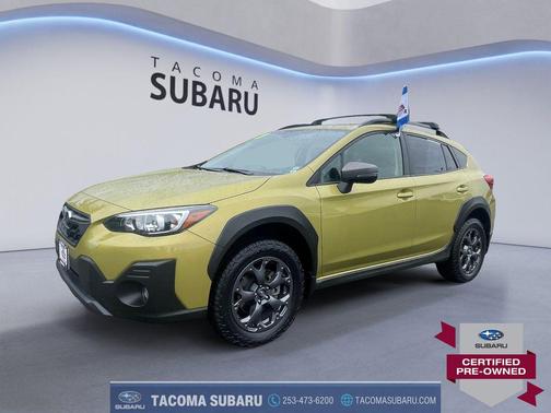 Plasma Yellow Pearl 2021 Subaru Crosstrek Sport