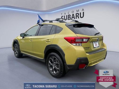 Plasma Yellow Pearl 2021 Subaru Crosstrek Sport