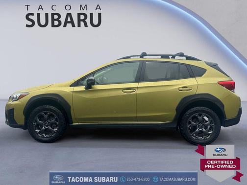 Plasma Yellow Pearl 2021 Subaru Crosstrek Sport