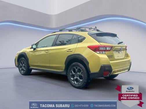 Plasma Yellow Pearl 2021 Subaru Crosstrek Sport