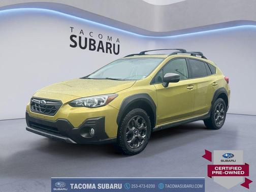 Plasma Yellow Pearl 2021 Subaru Crosstrek Sport