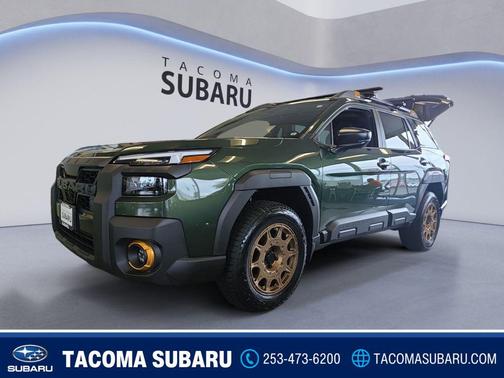 Deep Emerald Green Pearl 2026 Subaru Outback Wilderness