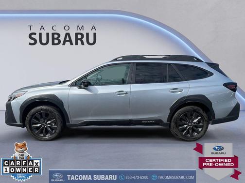 Ice Silver Metallic 2025 Subaru Outback Onyx Edition