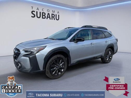 Ice Silver Metallic 2025 Subaru Outback Onyx Edition