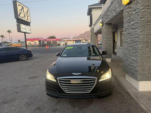 Caspian Black 2015 Hyundai Genesis 3.8