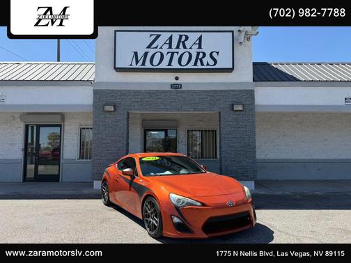Orange 2014 Scion FR-S Monogram