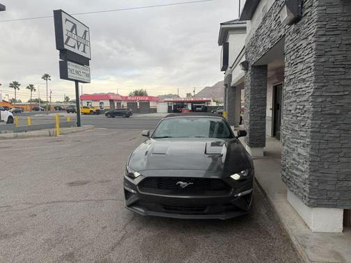 Magnetic Metallic 2018 Ford Mustang EcoBoost Premium