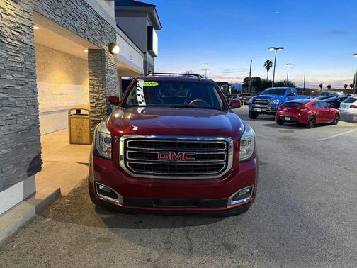 Crimson Red Tintcoat 2019 GMC Yukon SLE