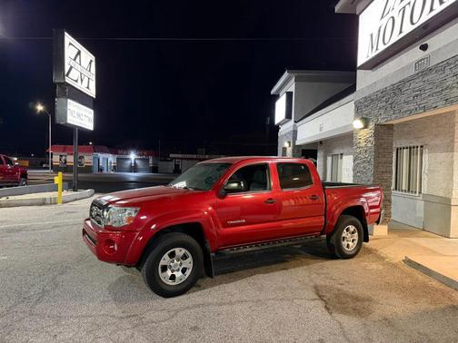 Barcelona Red Metallic 2010 Toyota Tacoma PreRunner