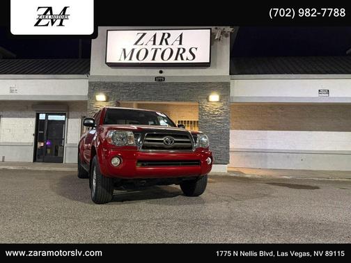 Barcelona Red Metallic 2010 Toyota Tacoma PreRunner