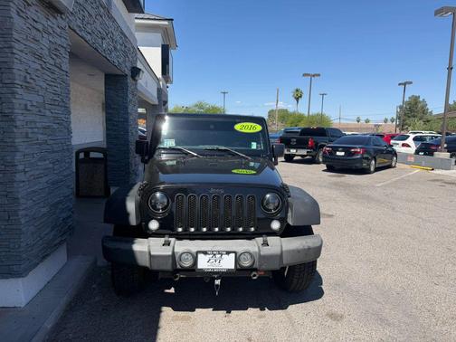 Black Clearcoat 2016 Jeep Wrangler Unlimited Sport