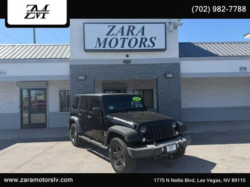 Black Clearcoat 2016 Jeep Wrangler Unlimited Sport