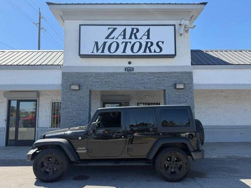 Black Clearcoat 2016 Jeep Wrangler Unlimited Sport