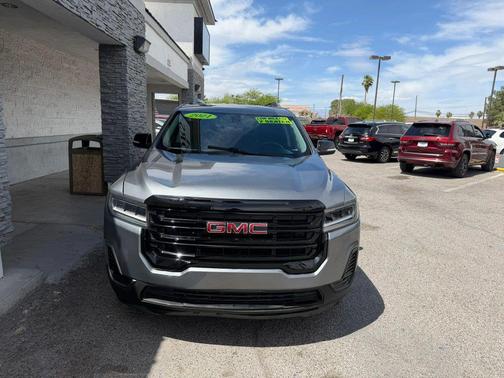 Satin Steel Metallic 2021 GMC Acadia FWD SLE