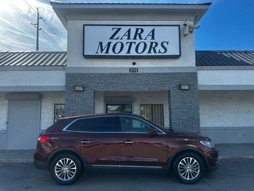 Burgundy 2016 Lincoln MKX Select