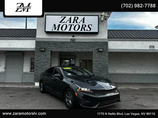 Gravity Gray 2021 Kia K5 LXS