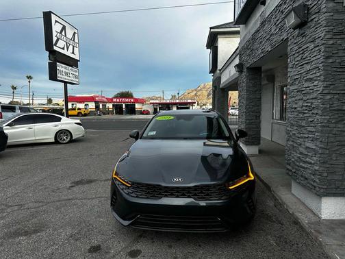 Gravity Gray 2021 Kia K5 LXS