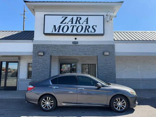 Gray 2015 Honda Accord EX-L