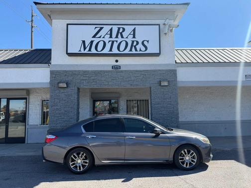 Gray 2015 Honda Accord EX-L