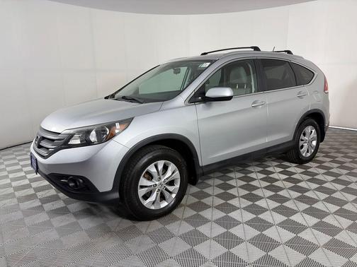 Silver 2013 Honda CR-V EX-L