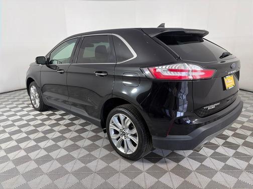 Black Metallic 2024 Ford Edge Titanium