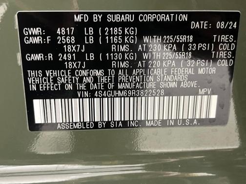 2024 Subaru Crosstrek Limited