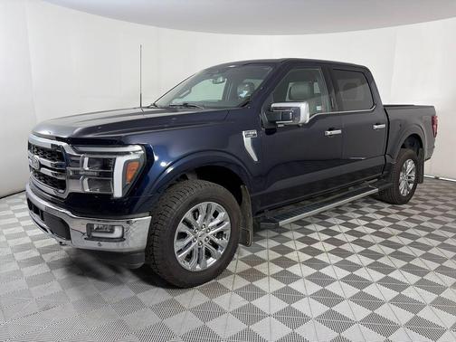 Blue 2024 Ford F-150 Lariat