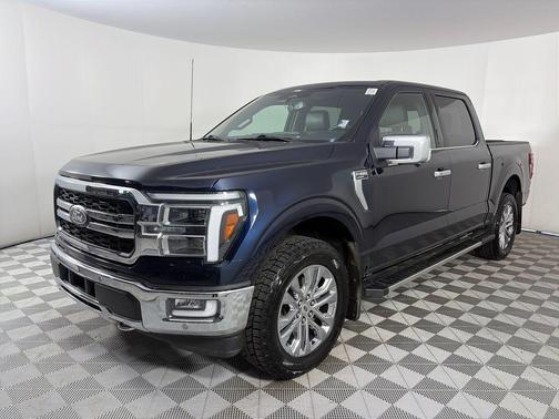 Blue 2024 Ford F-150 Lariat