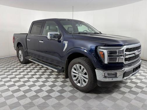 Blue 2024 Ford F-150 Lariat