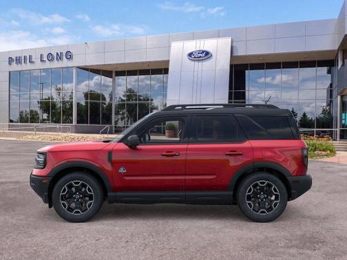 Ruby Red Metallic Tinted Clearcoat 2026 Ford Bronco Sport Outer Banks