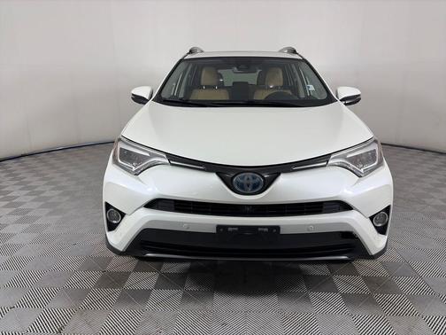 Blizzard Pearl 2017 Toyota RAV4 Hybrid Limited
