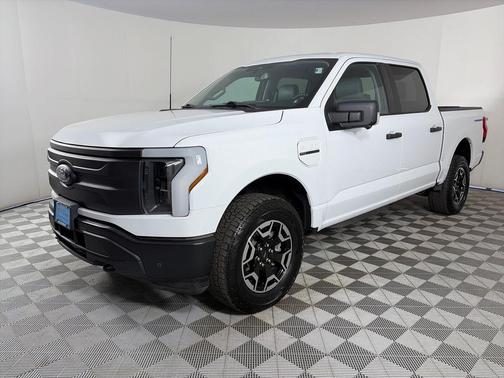 Oxford White 2023 Ford F-150 Lightning Pro