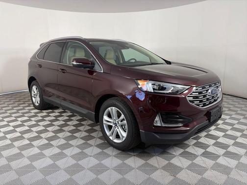 Burgundy 2020 Ford Edge SEL