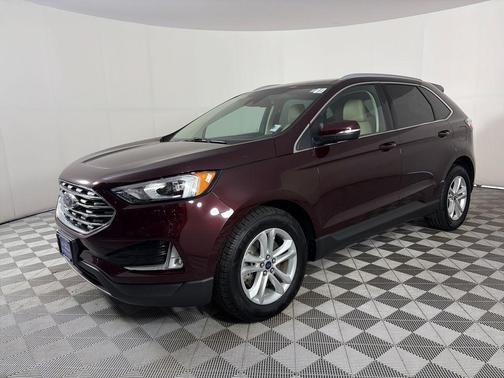 Burgundy 2020 Ford Edge SEL